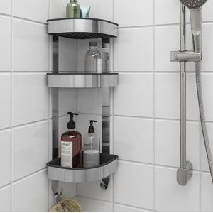 IKEA shower corner shelf Brogrund